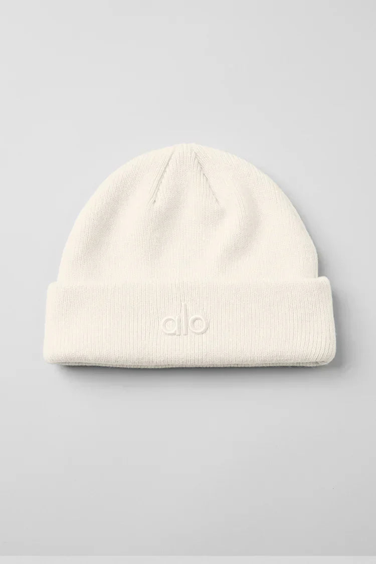 Opvallende Beanie Wit