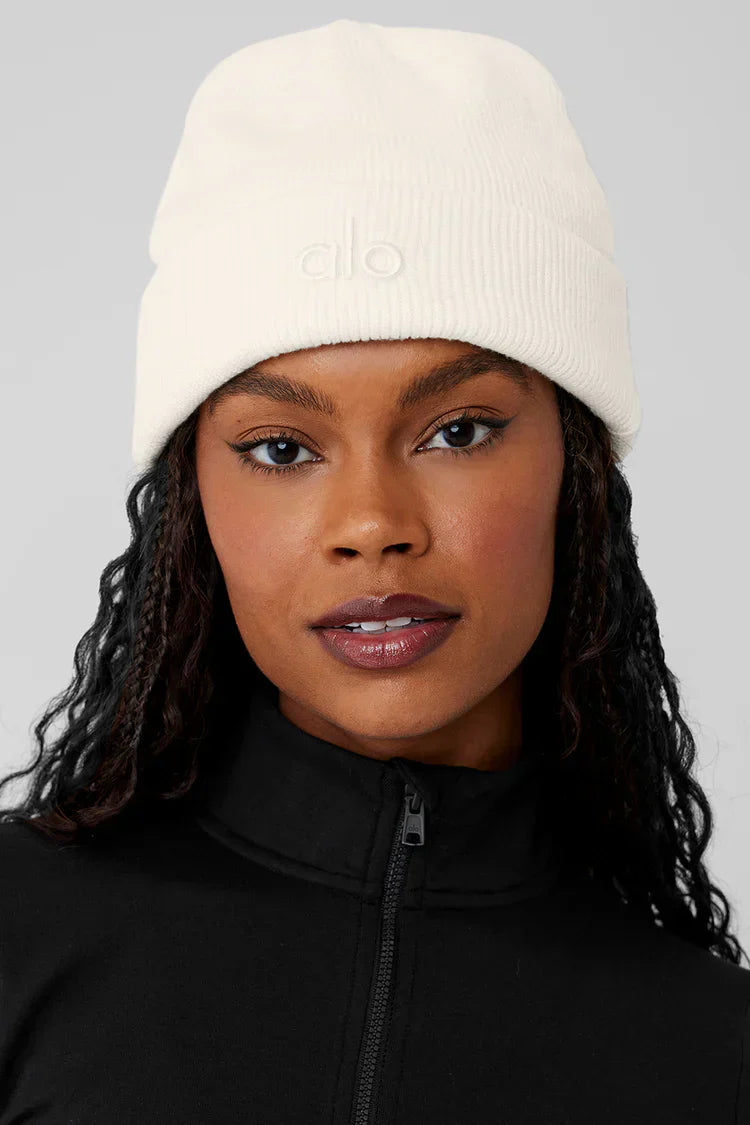 Opvallende Beanie Wit