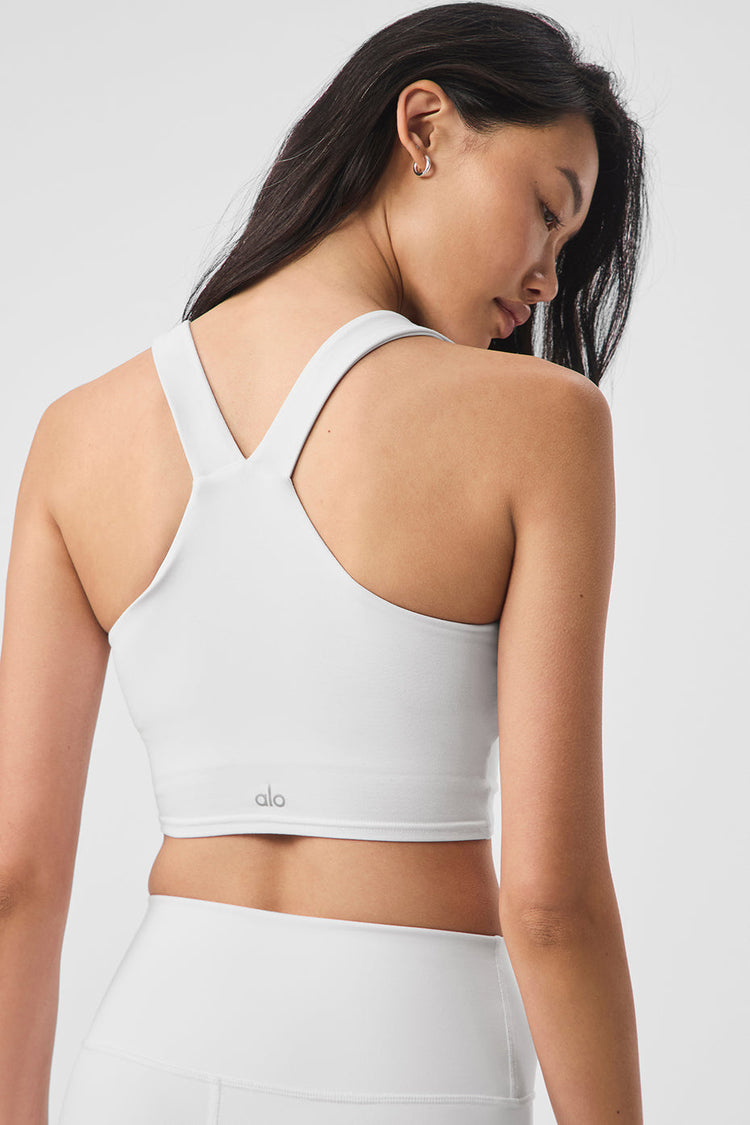 Airbrush Real Bra Tank - Wit