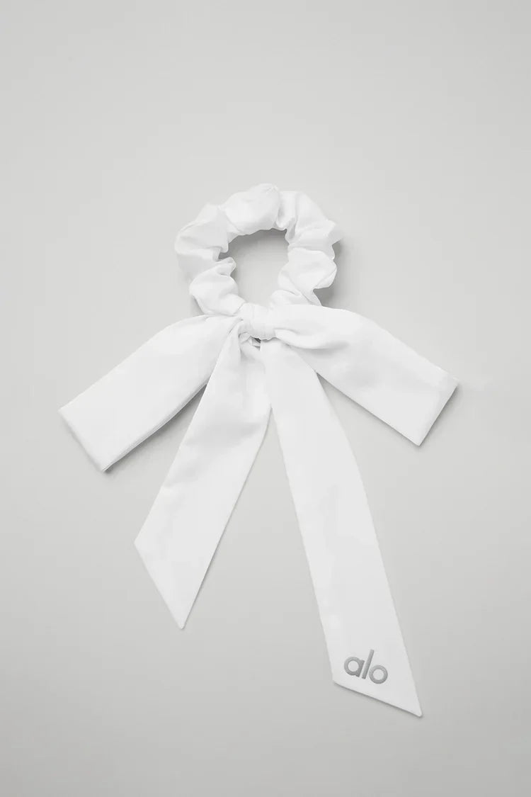 Love Knots Stropdas Scrunchie Wit