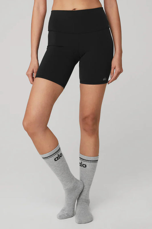 Unisex Throwback Sok Grijs/Zwart