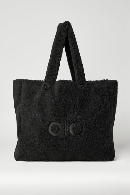 Foxy Sherpa Tote - Zwart