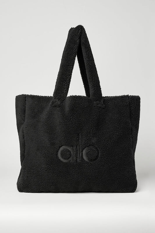 Foxy Sherpa Tote - Zwart