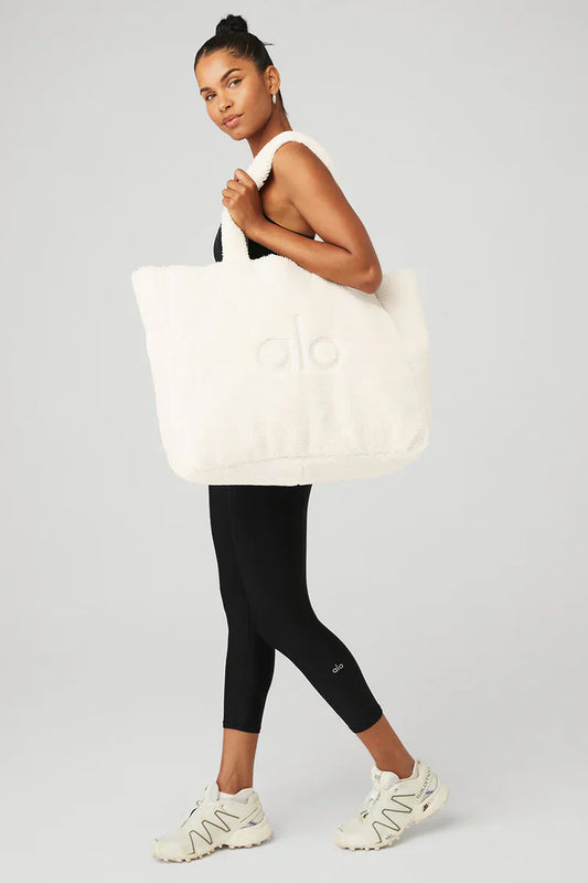 Foxy Sherpa Tote Wit