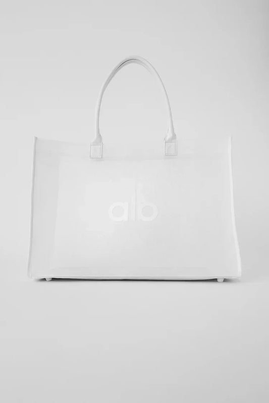 Transparante Tote Bag Wit
